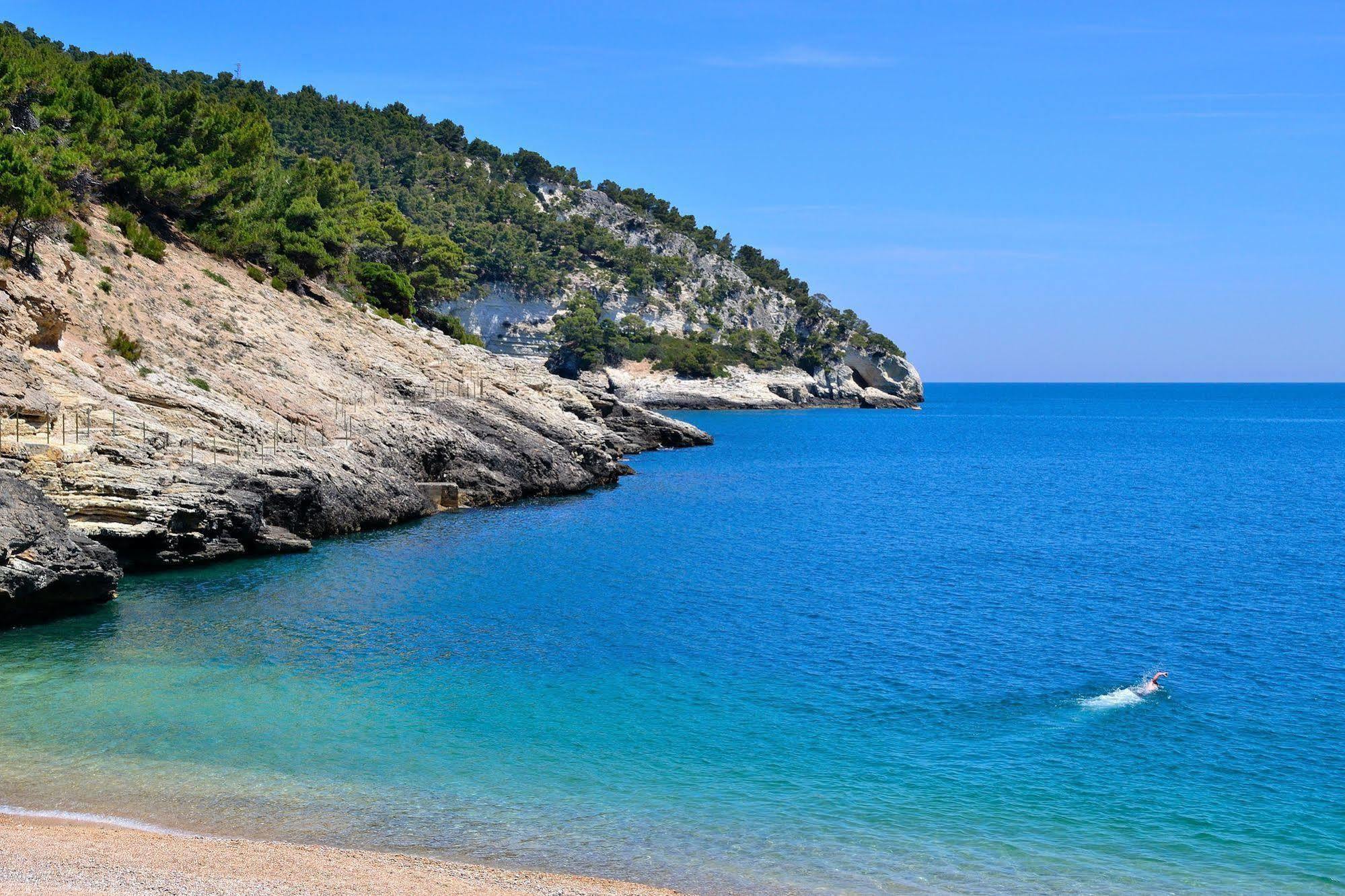 Pugnochiuso Resort - Hotel Del Faro Luaran gambar